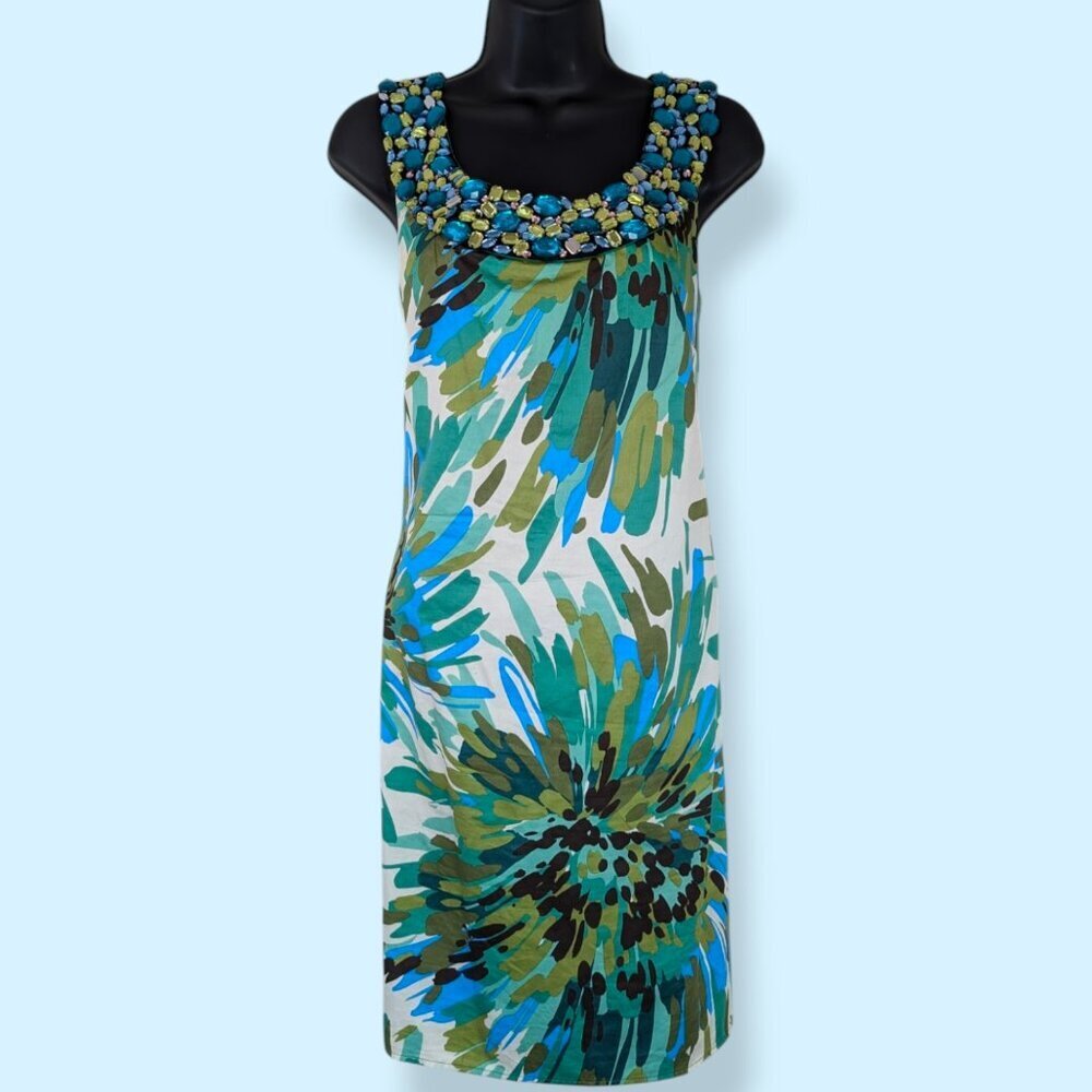 Rabbit Rabbit Rabbit Beaded Sleeveless Dress (AS IS)